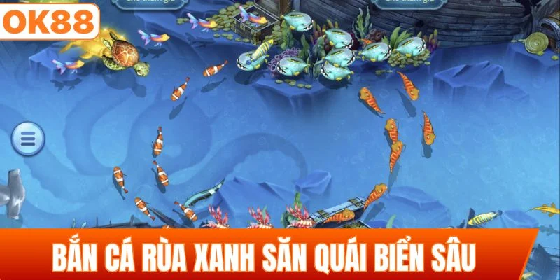 Bắn cá rùa xanh săn quái biển sâu