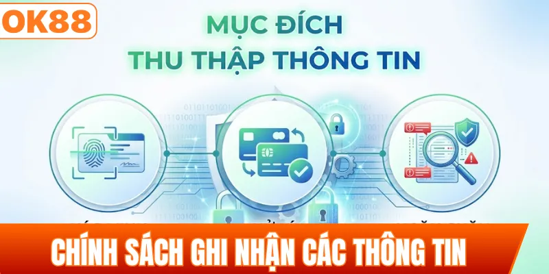Chính sách ghi nhận các thông tin khách hàng