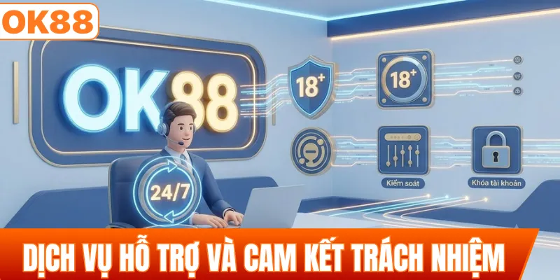 Dịch vụ hỗ trợ CSKH 24/7 và cam kết trách nhiệm