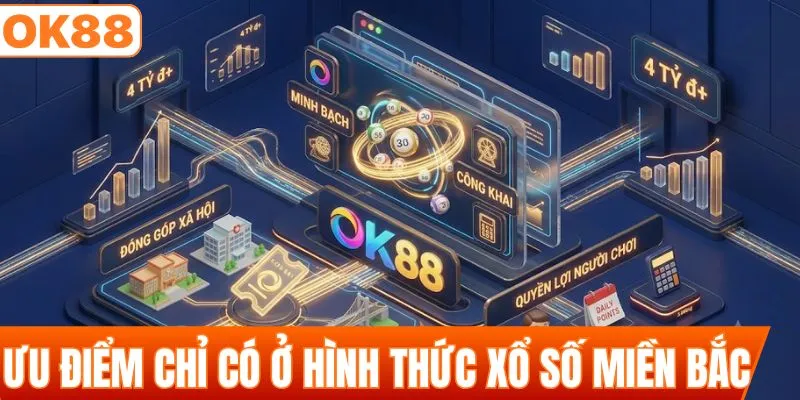 Ưu điểm chỉ có ở hình thức xổ số miền Bắc